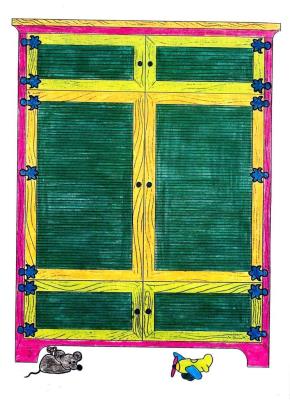 Okładka książki Szacowna stara szafa