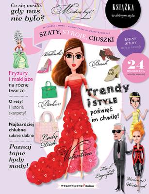 Szaty, stroje, ciuszki. Autor: Jana Sedlkov. SmakLiter.pl Okładka książki Szaty, stroje, ciuszki