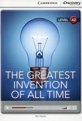 Okładka książki The Greatest Invention of All Time Low Intermediate Book with Online Access