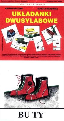 Okładka książki Układanki dwusylabowe