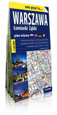 Opakowanie Warszawa, Łomianki, Ząbki See you! In… papierowy plan miasta 1:26 000