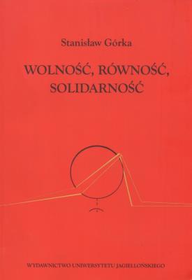 Okładka książki Wolność Równość Solidarność