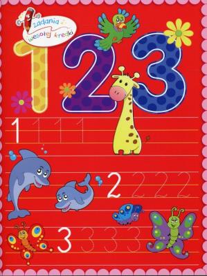 Okładka książki Zadania Wesołej Kredki: 123