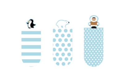 Opakowanie Zakładki Magnetyczne Biegun Polarny Zestaw 3 sztuk