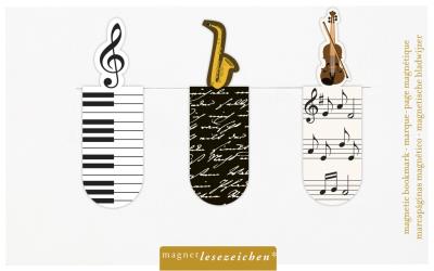 Zakładki magnetyczne - Muzyka CASS FILM. Wydawca: Moses. SmakLiter.pl Opakowanie Zakładki magnetyczne - Muzyka CASS FILM