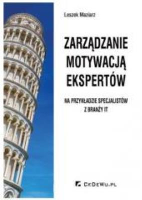 Okładka książki Zarządzanie motywacją ekspertów