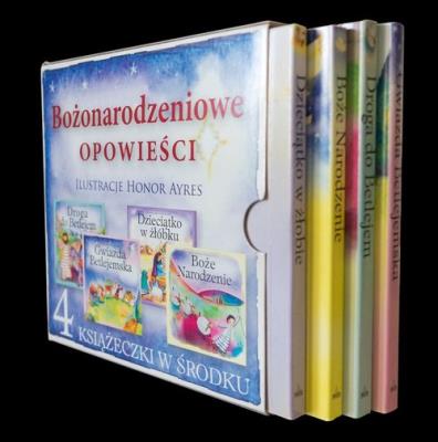 Bożonarodzeniowe opowieści. Autor: Bethan James, Ayres Honor. SmakLiter.pl Okładka książki Bożonarodzeniowe opowieści