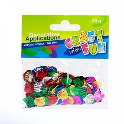 Okładka książki CEKINY MUSZLA