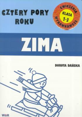 Okładka książki Cztery pory roku. Zima. Ćwiczenia wyrównawcze