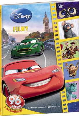 Filmy. 96 stron z naklejkami.. Autor: Opracowanie zbiorowe. SmakLiter.pl Okładka książki Filmy. 96 stron z naklejkami.