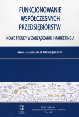 Okładka książki Funkcjonowanie współczesnych przedsiębiorstw