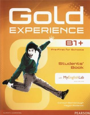 Gold Experience B1+ Students Book + DVD + MyEnglishLab. Autor: Barraclough Carolyn, Megan Roderick. SmakLiter.pl Okładka książki Gold Experience B1+ Students Book + DVD + MyEnglishLab