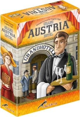 Grand Austria Hotel LACERTA. Autor: Virginio Gigli, Tascini Daniele Luciani Simone. SmakLiter.pl Okładka książki Grand Austria Hotel LACERTA