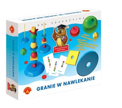 Okładka książki Granie w nawlekanie Sowa