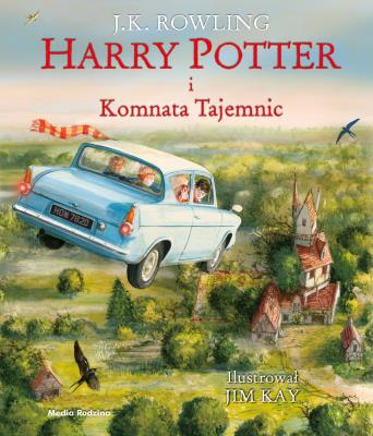 Harry Potter i Komnata Tajemnic wyd. ilustrowane. Autor: J. K. Rowling. SmakLiter.pl Okładka książki Harry Potter i Komnata Tajemnic wyd. ilustrowane