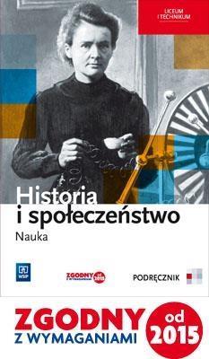 Okładka książki Historia i społeczeństwo LO Nauka podr w.2016 WSiP