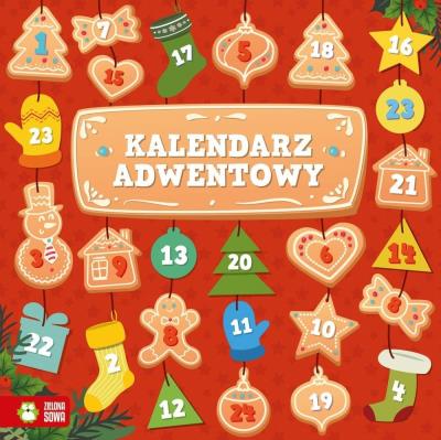 Kalendarz Adwentowy. Autor: Opracowanie zbiorowe. SmakLiter.pl Okładka książki Kalendarz Adwentowy