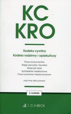 Kodeks cywilny Kodeks rodzinny i opiekuńczy. Autor: Opracowanie zbiorowe. SmakLiter.pl Okładka książki Kodeks cywilny Kodeks rodzinny i opiekuńczy