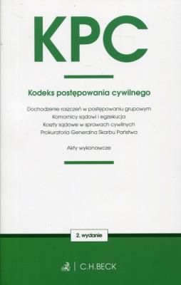 Kodeks postępowania cywilnego. Autor: Opracowanie zbiorowe. SmakLiter.pl Okładka książki Kodeks postępowania cywilnego