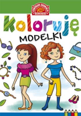 Okładka książki Koloruję Modelki