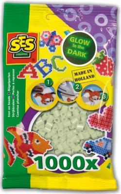 Koraliki do prasowanek - świecące w ciemności. Wydawca: SES NL. SmakLiter.pl Opakowanie Koraliki do prasowanek - świecące w ciemności