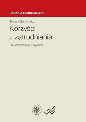 Okładka książki Korzyści z zatrudnienia dekompozycja i wycena