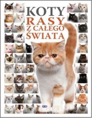 Koty. Rasy z całego świata. Autor: Opracowanie zbiorowe. SmakLiter.pl Okładka książki Koty. Rasy z całego świata