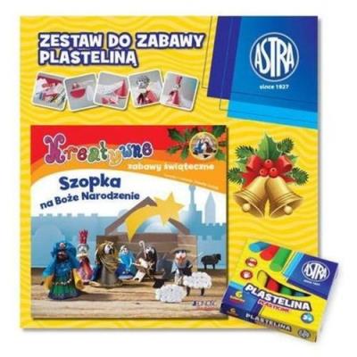 Kreatywne zabawy świąt. Szopka na Boże Narodzenie. Autor: Piotr Żak. SmakLiter.pl Okładka książki Kreatywne zabawy świąt. Szopka na Boże Narodzenie