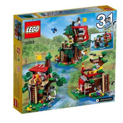 Lego Creator Przygody w domku na drzewie. Autor: Creator. SmakLiter.pl Okładka książki Lego Creator Przygody w domku na drzewie