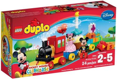 Lego DUPLO 10597 Parada urodzinowa myszki Miki. Autor: Duplo. SmakLiter.pl Okładka książki Lego DUPLO 10597 Parada urodzinowa myszki Miki