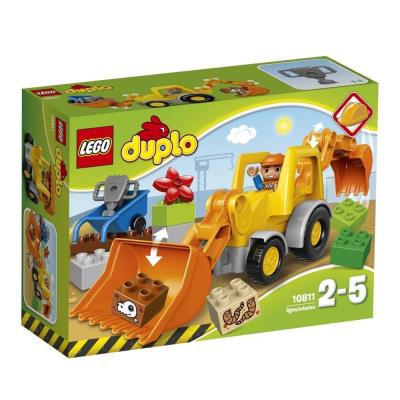 Lego Duplo Koparko-ładowarka. Autor: Duplo. SmakLiter.pl Okładka książki Lego Duplo Koparko-ładowarka
