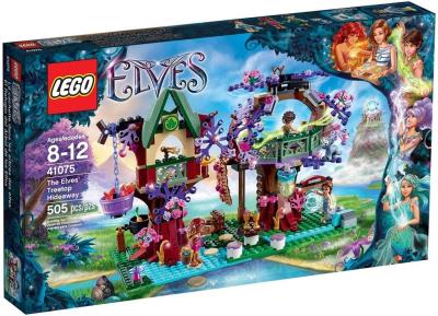 Lego ELVES 41075 Kryjówka elfów na drzewie. Autor: Philip Delves Broughton. SmakLiter.pl Okładka książki Lego ELVES 41075 Kryjówka elfów na drzewie