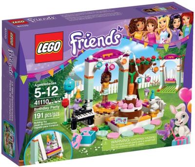 Lego Friends Przyjęcie urodzinowe. Autor: Friends. SmakLiter.pl Okładka książki Lego Friends Przyjęcie urodzinowe