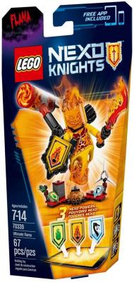 Lego Nexo Knights Flama. Autor: Nexo Knights. SmakLiter.pl Okładka książki Lego Nexo Knights Flama