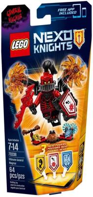 Lego Nexo Knights Generał Magmar. Autor: Nexo Knights. SmakLiter.pl Okładka książki Lego Nexo Knights Generał Magmar