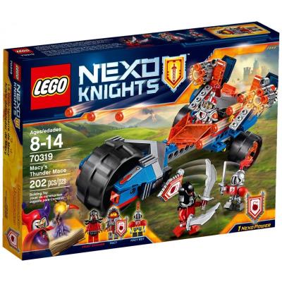 Lego Nexo Knights Gromowa maczuga Macy. Autor: Nexo Knights. SmakLiter.pl Okładka książki Lego Nexo Knights Gromowa maczuga Macy