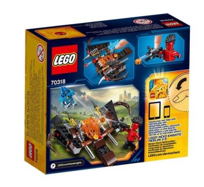 Lego Nexo Knights Katapulta. Autor: Nexo Knights. SmakLiter.pl Okładka książki Lego Nexo Knights Katapulta