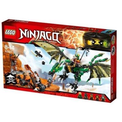 Lego Ninjago Zielony smok NRG. Autor: Ninjago. SmakLiter.pl Okładka książki Lego Ninjago Zielony smok NRG