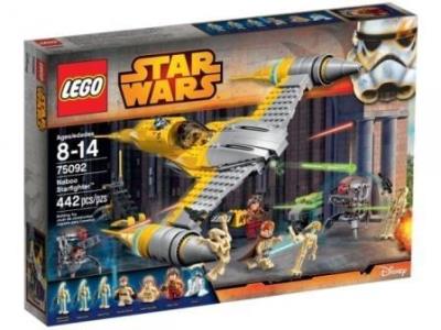 Okładka książki LEGO Star Wars 75092 Gwiezdny myśliwiec Naboo
