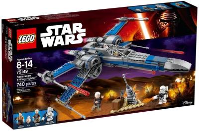 Okładka książki Lego Star Wars Myśliwiec X-Wing Ruchu Oporu