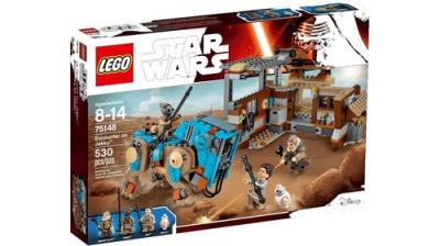 Okładka książki Lego Star Wars Spotkanie na Jakku