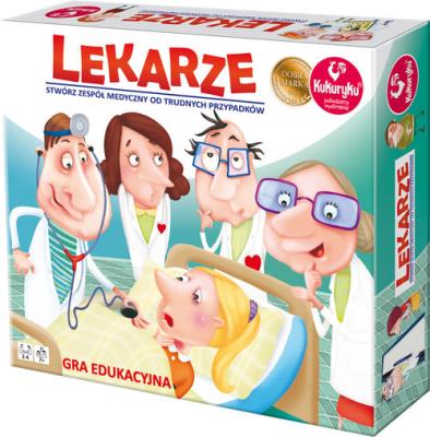 Lekarze. Autor: Promatek. SmakLiter.pl Okładka książki Lekarze