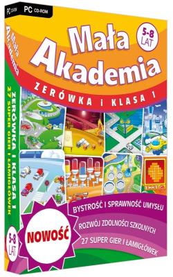 Mała Akademia - Zerówka i Klasa 1. Autor: L.K.AVALON. SmakLiter.pl Okładka książki Mała Akademia - Zerówka i Klasa 1