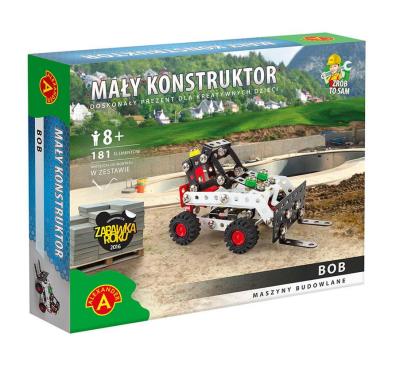 Mały Konstruktor Maszyny Bob. Autor:   Praca zbiorowa. SmakLiter.pl Okładka książki Mały Konstruktor Maszyny Bob