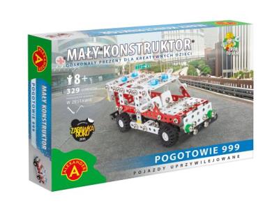 Mały Konstruktor Pogotowie. Autor:   Praca zbiorowa. SmakLiter.pl Okładka książki Mały Konstruktor Pogotowie