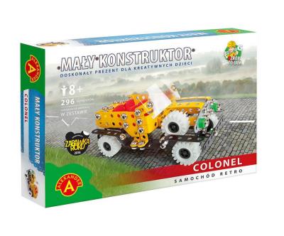 Okładka książki Mały Konstruktor Retro Colonel