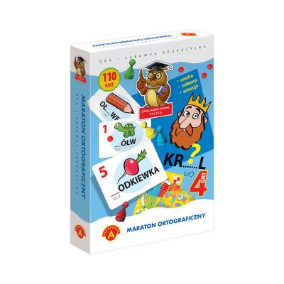 Okładka książki Maraton Ortograficzny