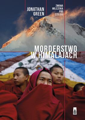 Morderstwo w Himalajach.. Autor: Jonathan Green. SmakLiter.pl Okładka książki Morderstwo w Himalajach.