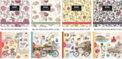 Opakowanie Notatnik ozdobny 165x165/80K kr/lin FRESH