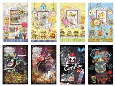 Opakowanie Notatnik ozdobny B6/80K kratka FRESH